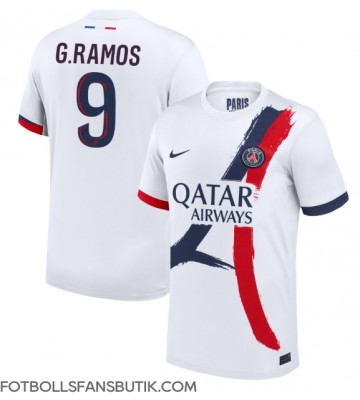 Paris Saint-Germain Goncalo Ramos #9 Replika Bortatröja 2024-25 Kortärmad